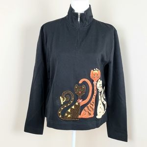 Peanut Butter and Jelly embroidered sweater